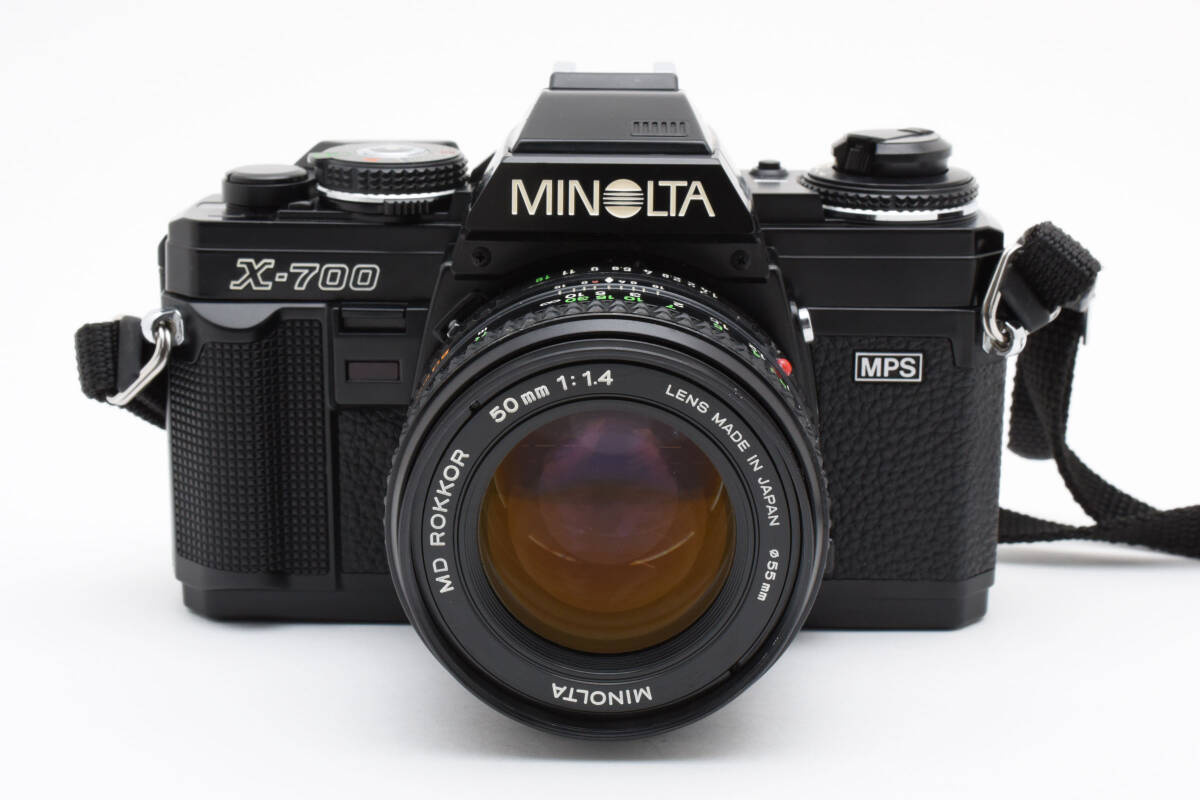 Minolta　NEW　X-700 MD rokkor 50mm f1.4　フィルムカメラ　SLR　レンズ
