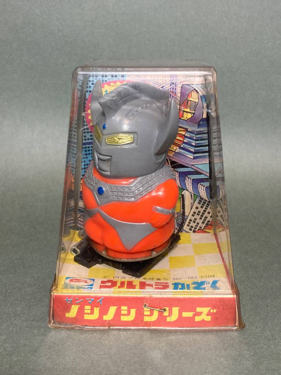 【中古品】 ミニ ウルトラマンタロウ 当時品 ブルマァク 円谷プロ ポピー ソフ 当時物!】ブルマァク ウルトラマンタロウ ノシノシシリーズ
