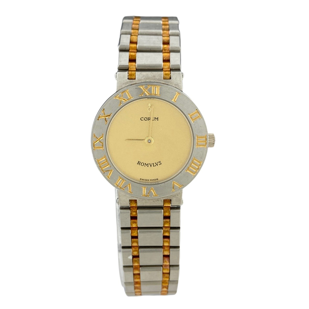 [ утиль ] Corum CORUM ром rus21.103.21 V048 наручные часы кварц [ б/у ]