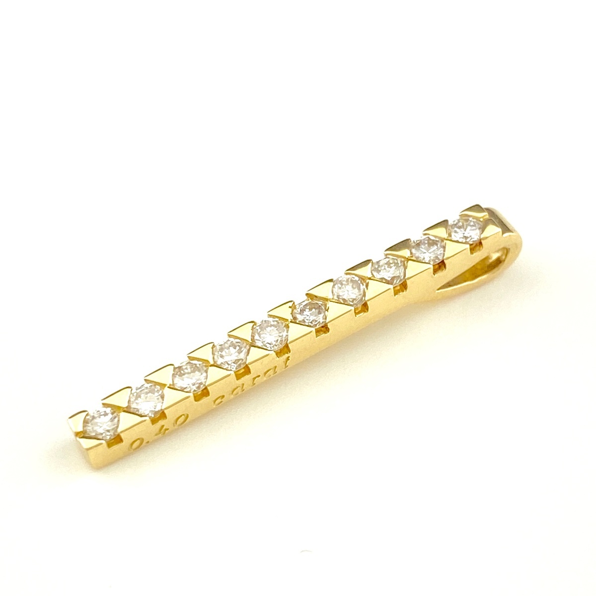 メレダイヤ ペンダントトップ K18 イエローゴールド ペンダントトップ YG ダイヤモンド レディース 中古 ラッピング可