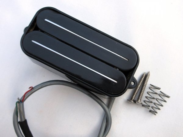 Bill Lawrence Bill Lawrence L-500 Rhythm лезвие type Humbucker чёрный подвешивание ниже JUNK 85 год производства Bill Lawrence BL1-01M PFS