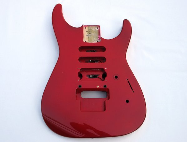 Jackson Jackson super Dinky корпус medium шкала 24F соответствует красный жемчуг хороший 93 год производства Jackson SDK-075-SSH
