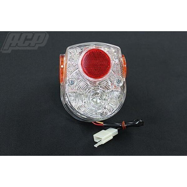 森田商店制 4Lモンキー 初期ダックス LEDテールランプ(クリアー)