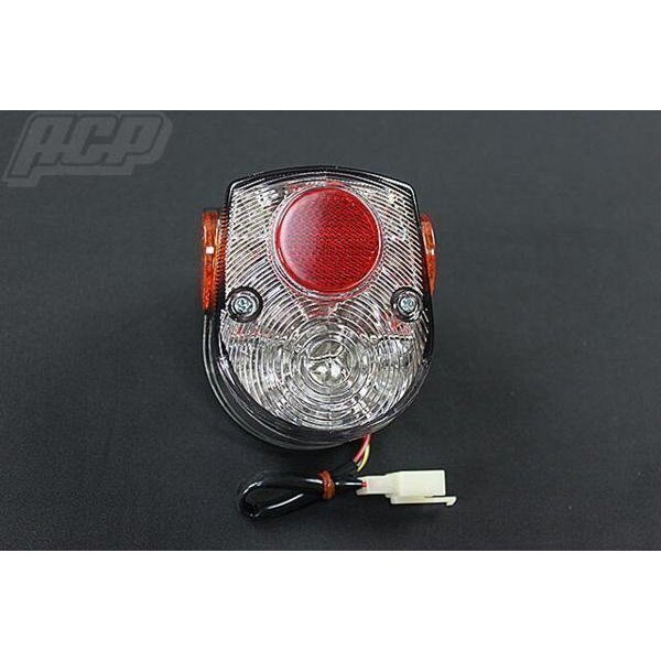 森田商店制 4Lモンキー 初期ダックス LEDテールランプ(スモーク)