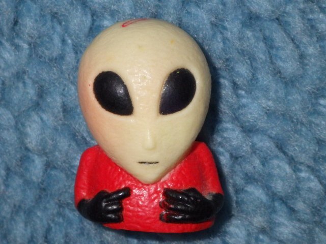 90’S★宇宙人★エイリアン★フィギュア★指人形★キャップ★36★ビンテージ★UFO★蓄光★夜光★ロズウェル事件★不思議★謎★チープトイ