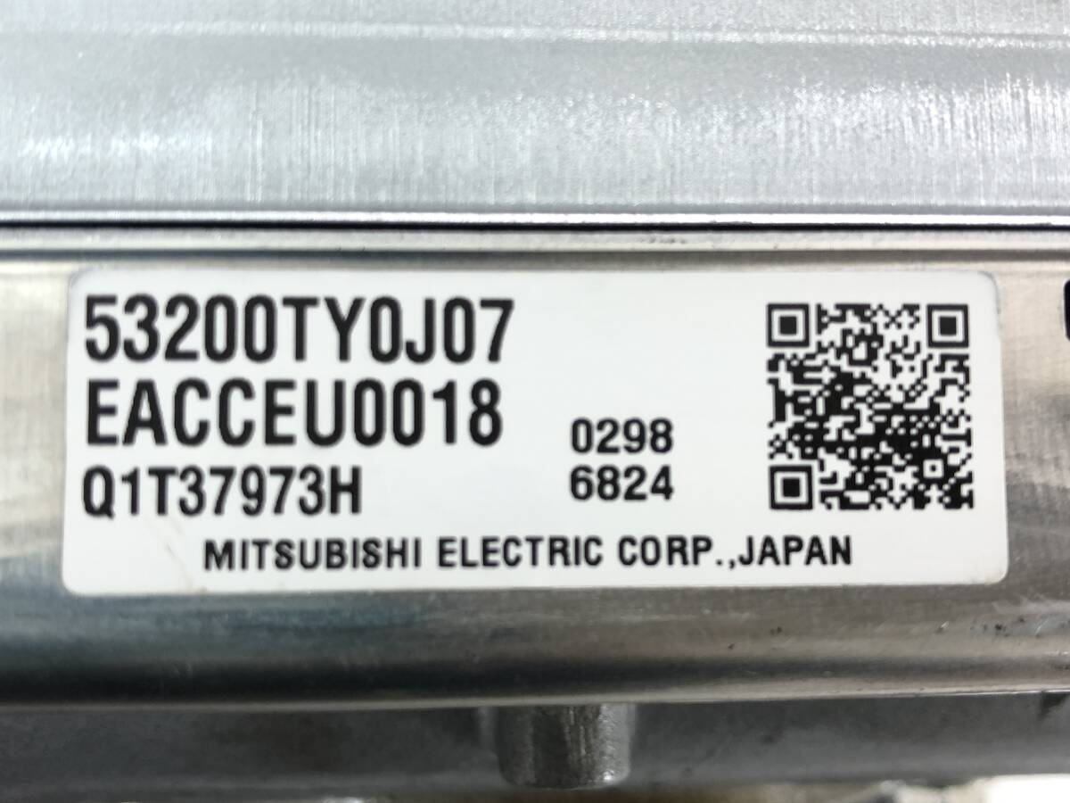 _b192382 ホンダ N-BOX カスタム JF1 ステアリングシャフト キーシリンダー パワステモーター 53200TY0J07 JF2_画像4