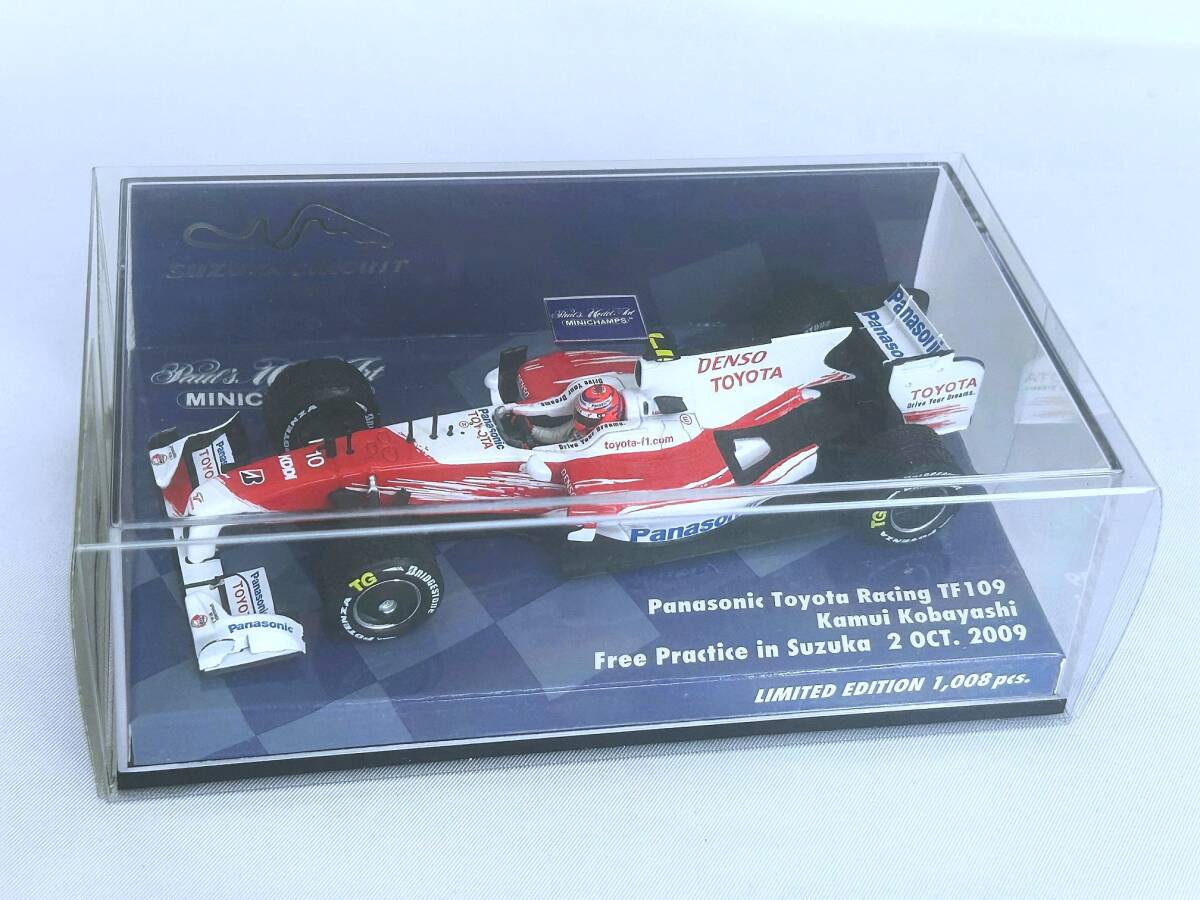 鈴鹿別注 1/43 トヨタ TF109 小林可夢(mèng)偉