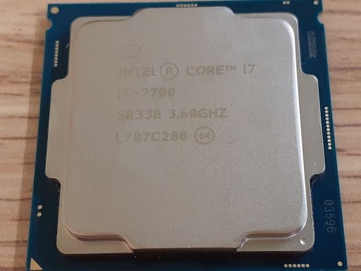 L0624-07　CPU 　INTEL　CORE i7-7700　SR338　3.60GHZ