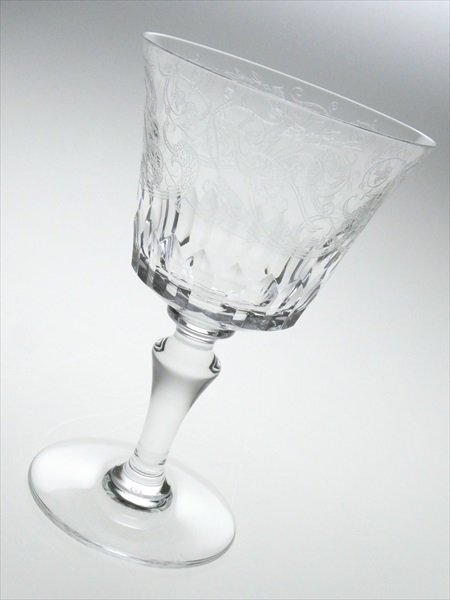 n656 Baccarat バカラ クリスタル パルメ ペア ワイングラス 2客