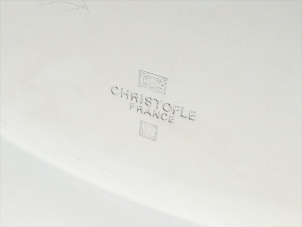n368 Christofle クリストフル シルバープレート アンダープレート 大皿 ② 30cm