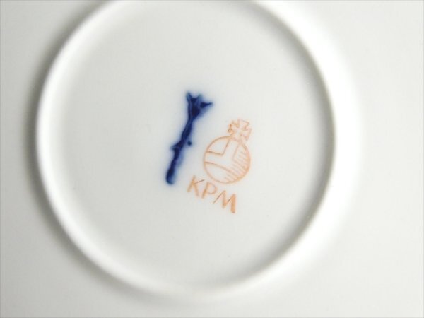 未使用 KPM ベルリン王立磁器製陶所 1999年 イヤープレート 飾皿