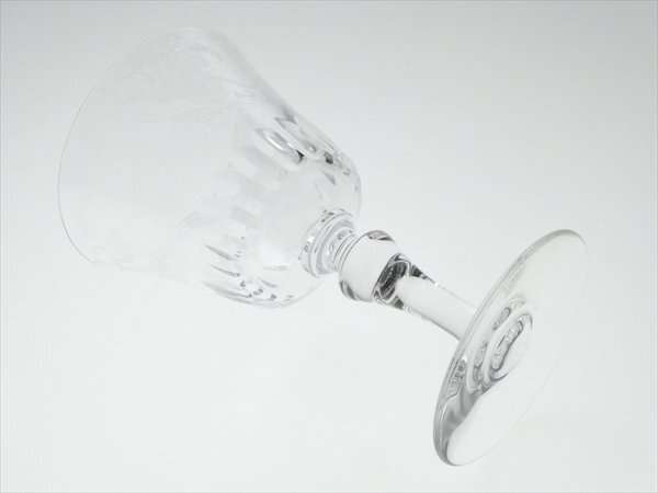 n656 Baccarat バカラ クリスタル パルメ ペア ワイングラス 2客
