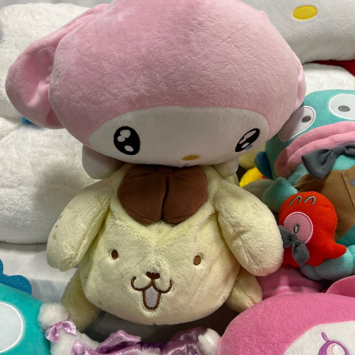 skam-1484 0 мягкая игрушка суммировать много Sanrio мой mero My Melody Pochacco рукоятка gyo Don Cinnamoroll черный mi Kitty Chan и т.п. 