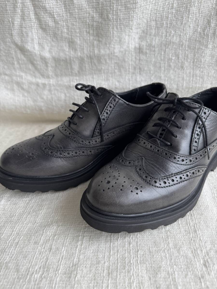 ★試着のみ/あしながおじさん レディース クラシックレースアップシューズ36(23cm)★_画像7