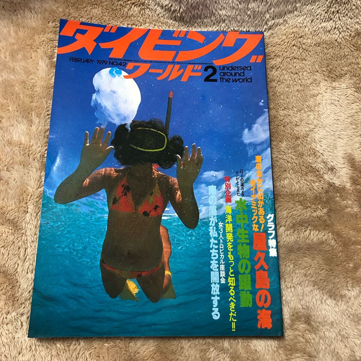 ダイビングワールド昭和54年2月1日発行　2月號(hào)　マリン企畫