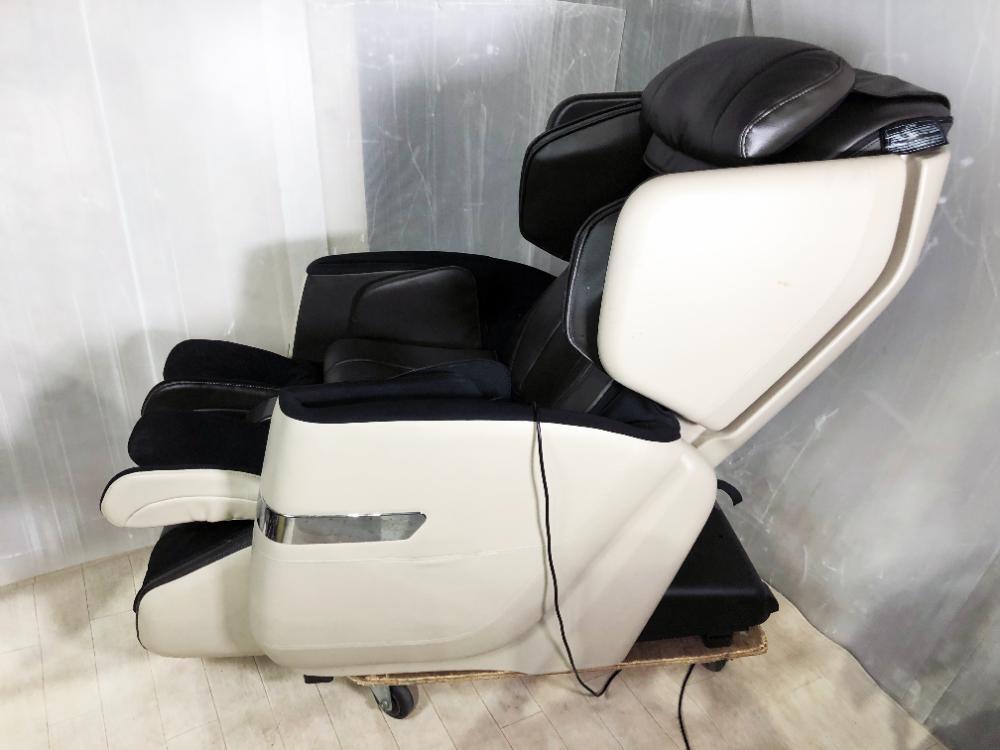 地域限定送料無料★2022年制★超美品 中古★フジ醫(yī)療器「CYBER-RELAX」4D Driveメカ搭載！マッサージチェア【AS-R900-CB】F2WY