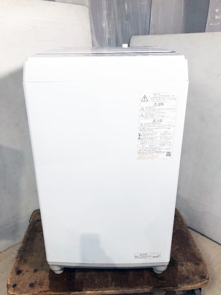 送料無料★2024年制★極上超美品 中古★東芝 7㎏ Wシャワー洗浄でしっかり洗う！スピードコース搭載！洗濯機(jī)【AW-7GM2】F2XV