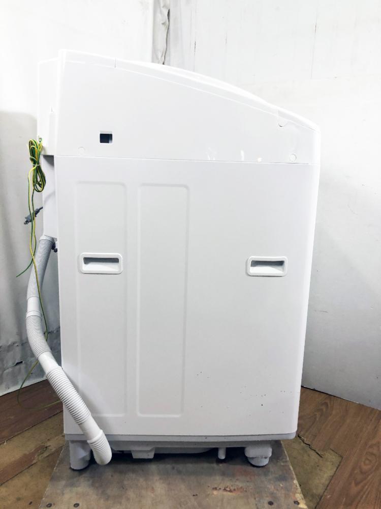 送料無料★2021年制★極上超美品 中古★SHARP 8kg 穴なし槽で節(jié)水/清潔!!時(shí)短コース搭載！洗濯干燥機(jī)【ES-TX8E-W】F2YO