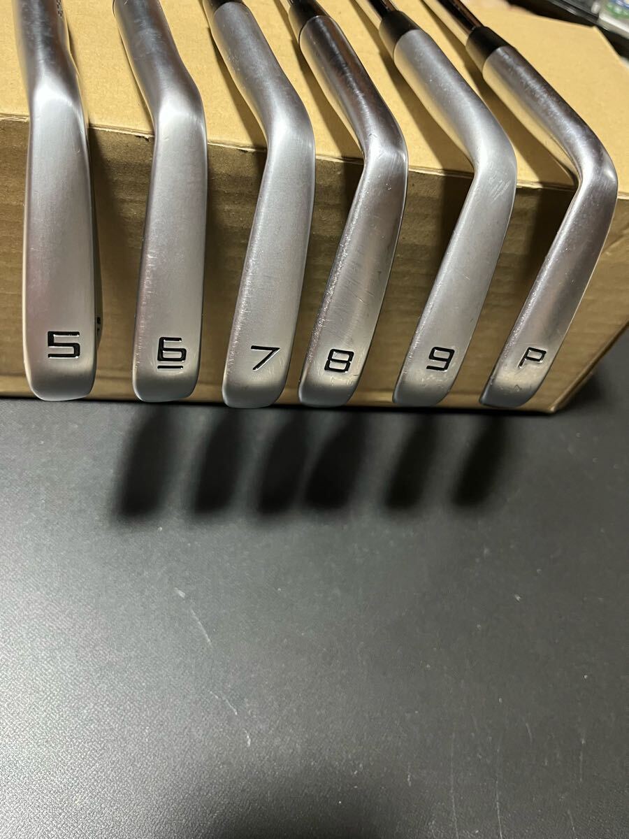 TaylorMade テーラーメイド 中古アイアンセット P7MB 2023 6本の