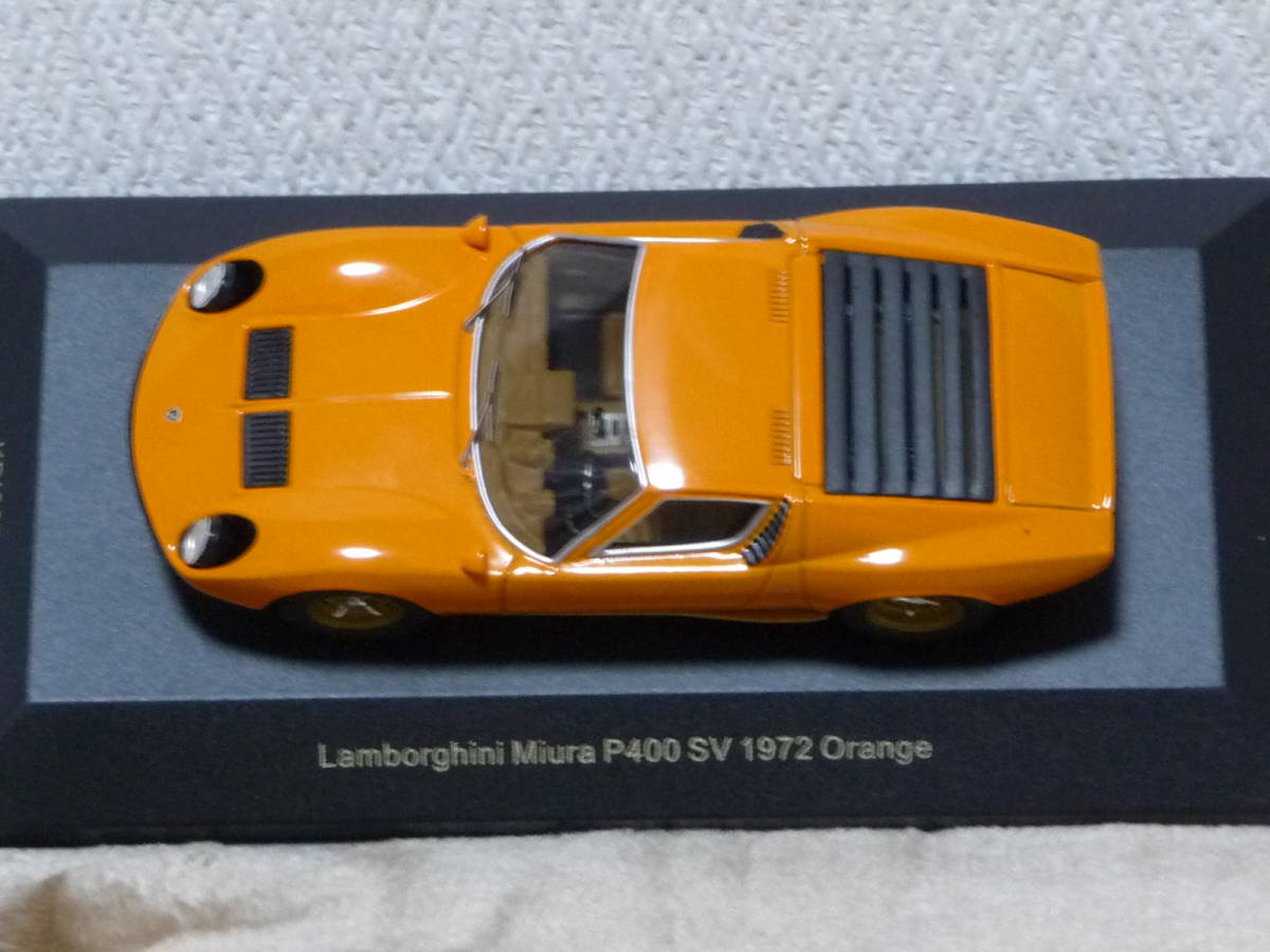 IXO Ixo 1/43 Lamborghini Miura P400 SV orange Lamborghini Miura 1972