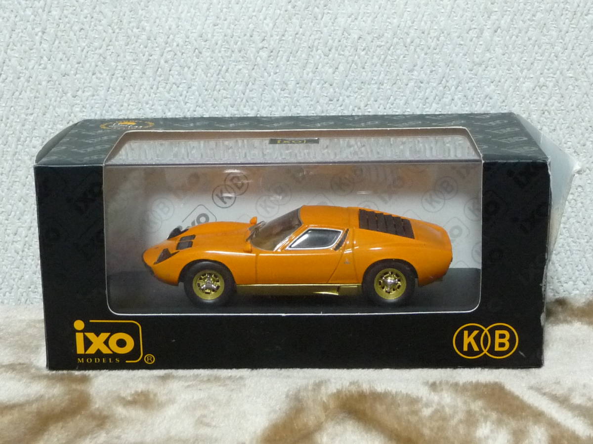 IXO Ixo 1/43 Lamborghini Miura P400 SV orange Lamborghini Miura 1972
