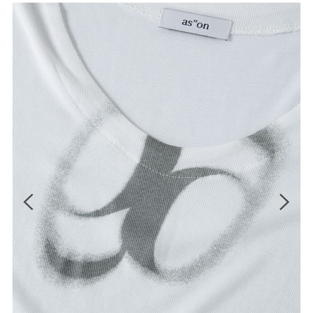 ason(アズオン) シースルー Tシャツ 即日発送 半袖 新品未使用】ason アズオン シースルー Tシャツ