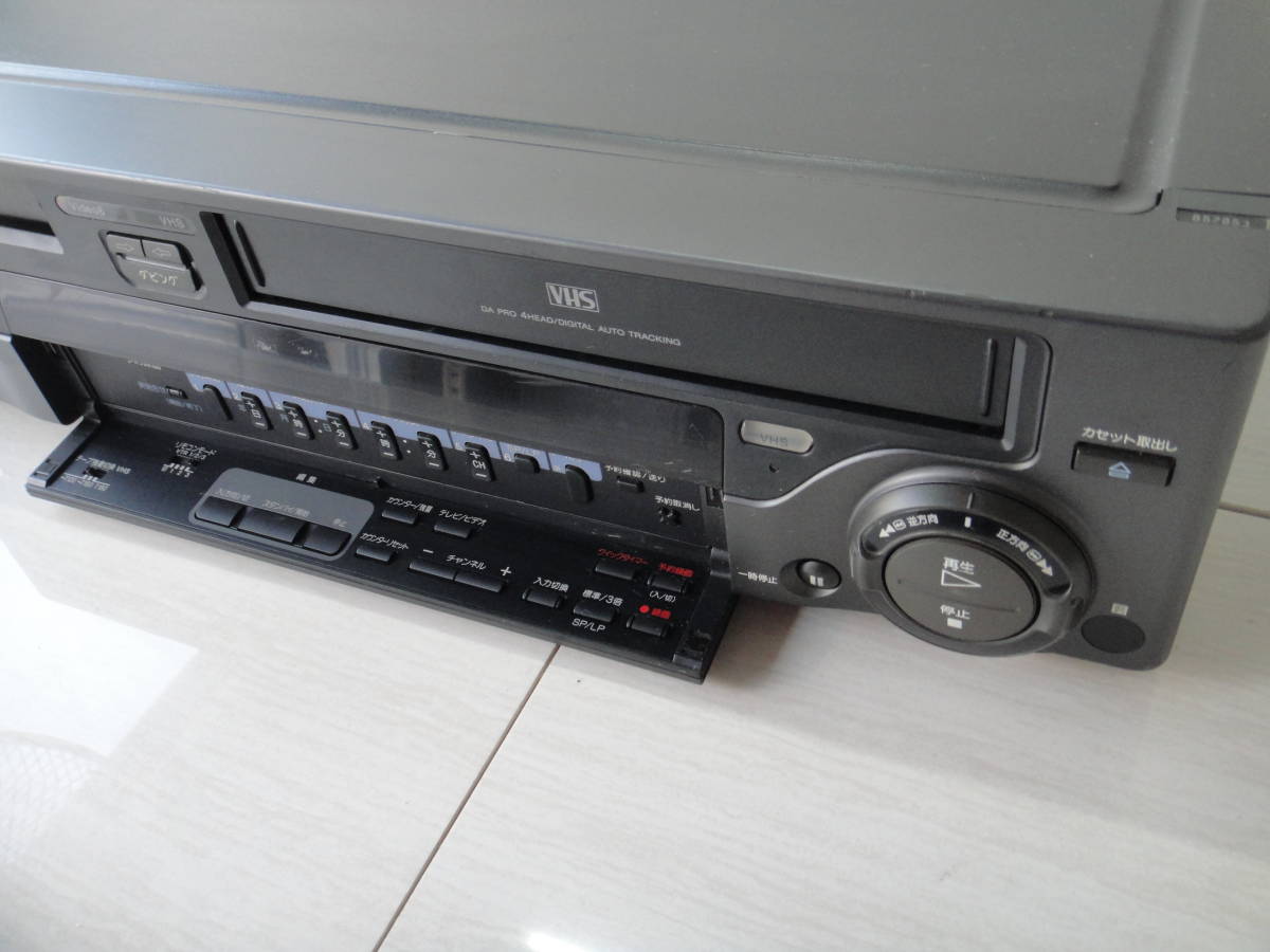 SONY　電源コード付き　ビデオレコーダー WV-H2 VHS＆Hi8　 ビデオデッキ　 ジャンク　 z0349_画像3