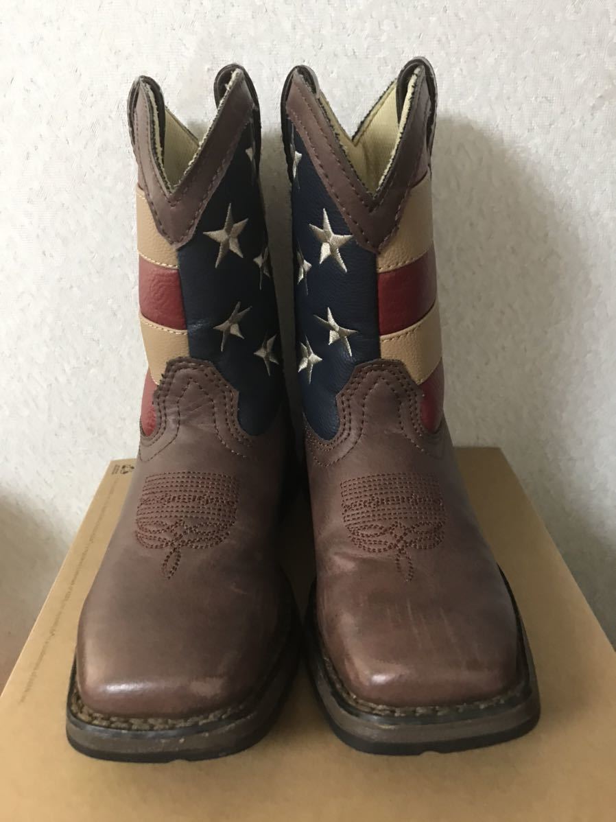 DURANGO KID’S WESTERN BOOTS BT245 size-18cm 中古(超美品) 箱無し NCNR_画像2