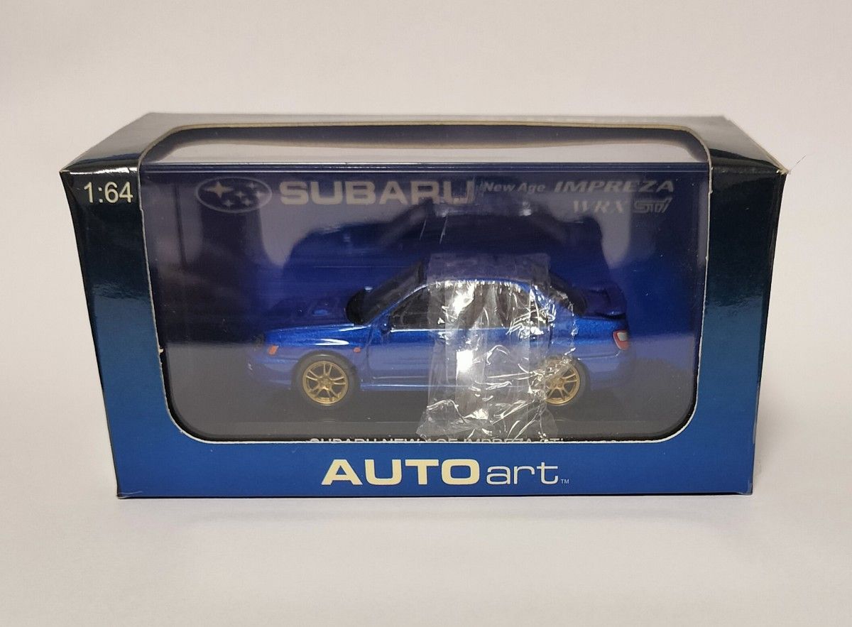 オートアート★訳アリ美品インプレッサWRX2002#10★T.マキネン送料無料 送料無料の商品 オートアート☆訳アリ美品インプレッサWRX2002