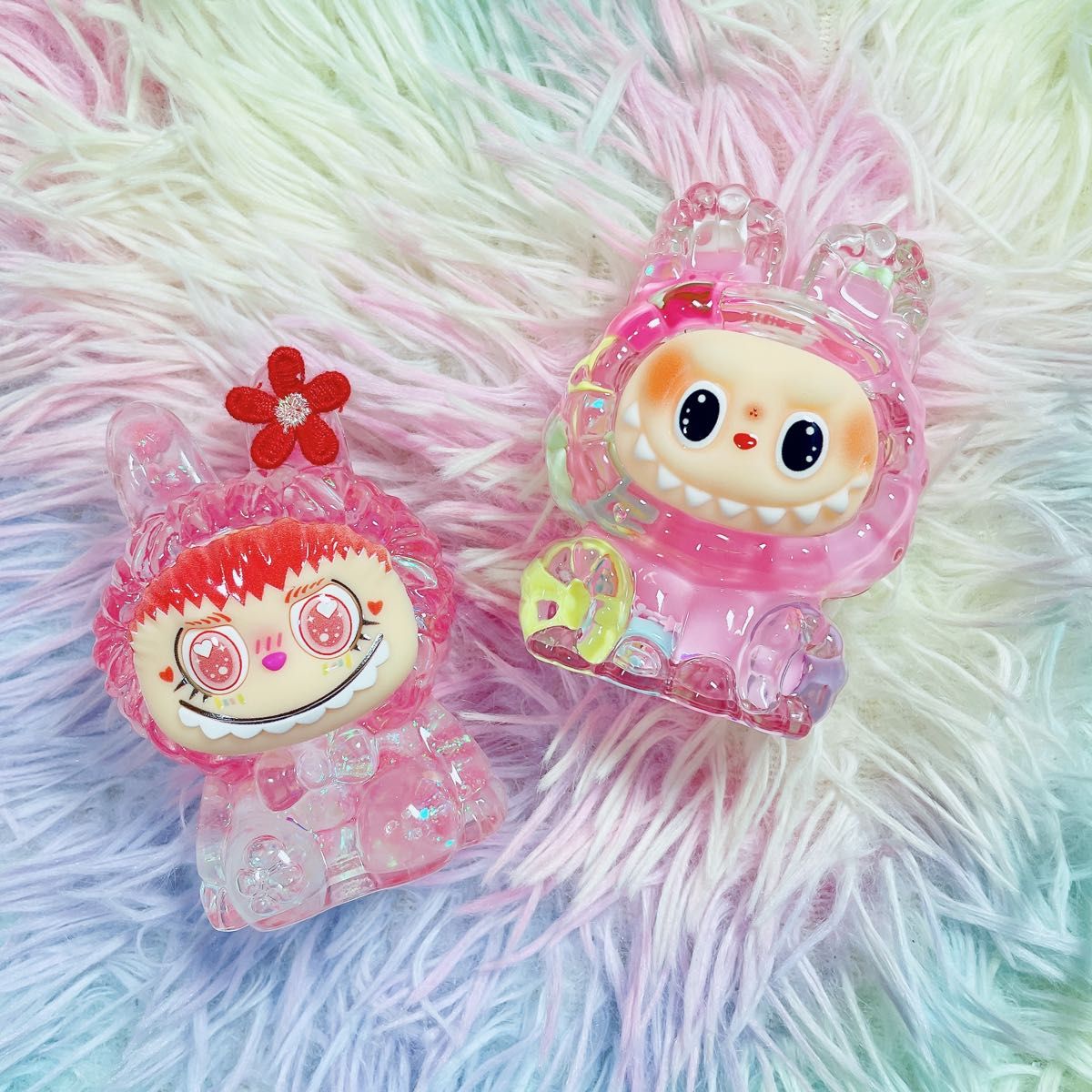 labubuラブブグッズ まとめ売り labubu ラブブ グッズ 雑貨 まとめ売り ラブブセット(ピンク赤系