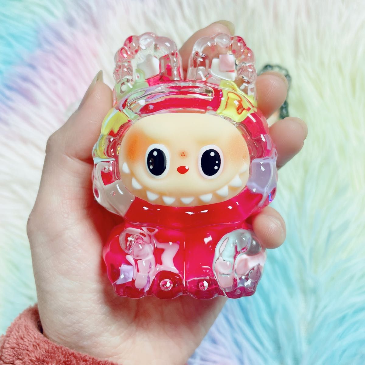 ラブブ オイルフィギュア 置物 今日限定価格 ラブブ (LABUBU) オイルフィギュア 香り付き 置物