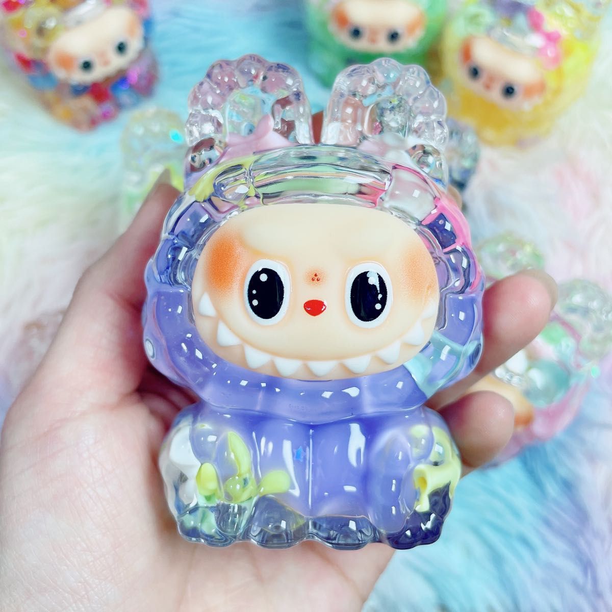 お得❣️ ラブブ (LABUBU) オイルフィギュア 香り付き 置物 10個セット 今日限定価格 ラブブ (LABUBU) オイルフィギュア 香り付き 置物