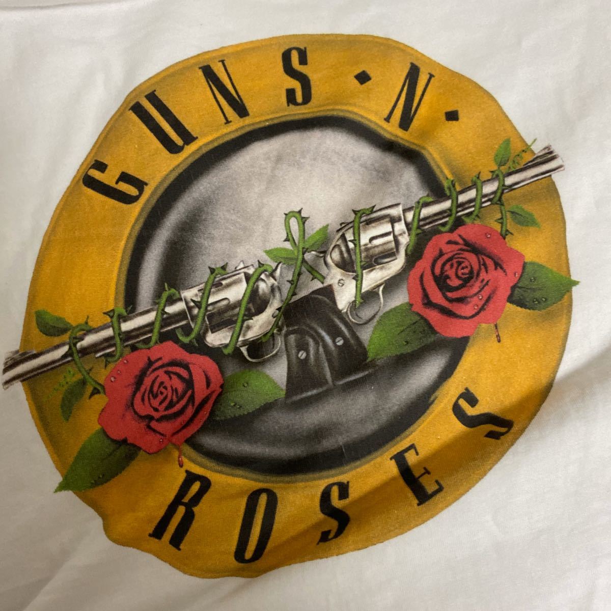 guns n' roses gu Tシャツ　M ロック　薔薇