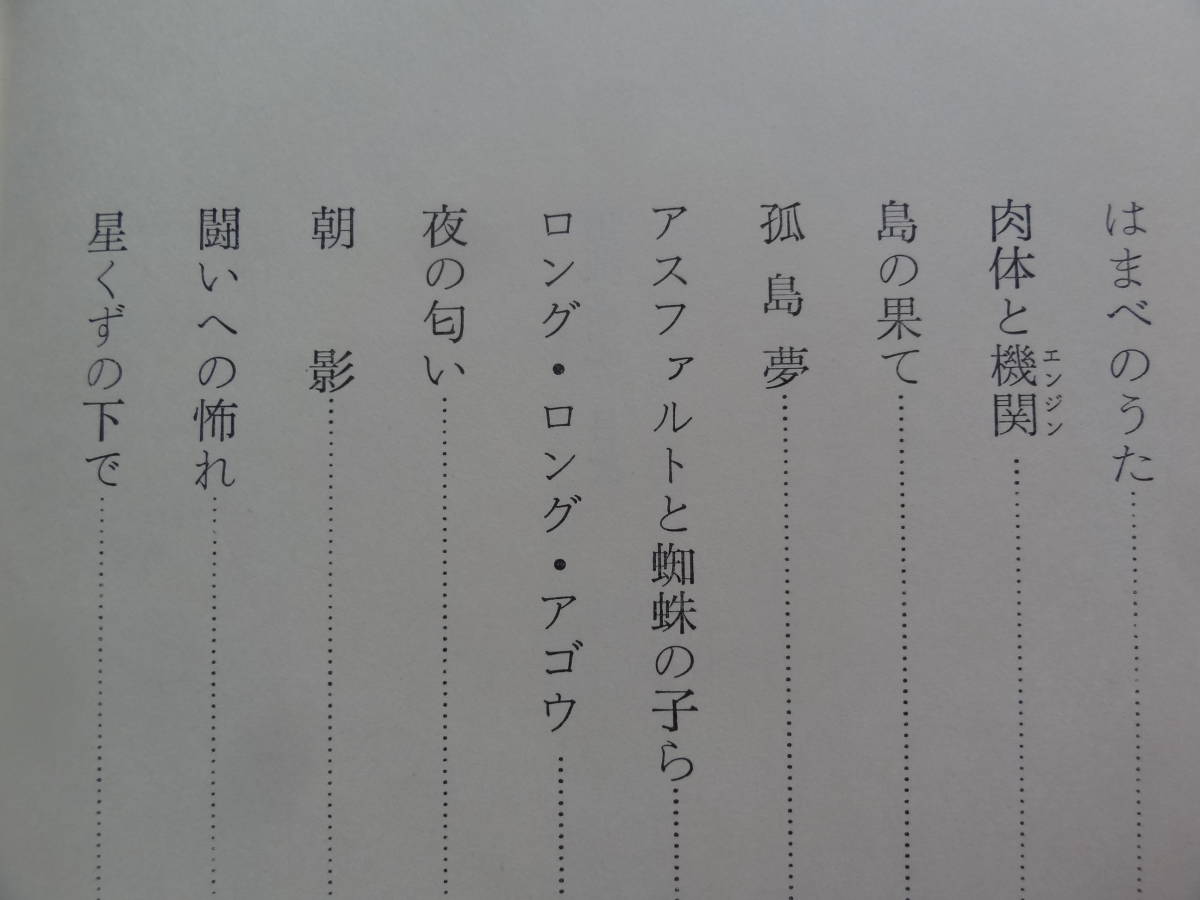 出孤島記　＜戦争小説集＞ 島尾敏雄 冬樹社 昭和49年　初版・帯付　解説:奥野健男_画像5