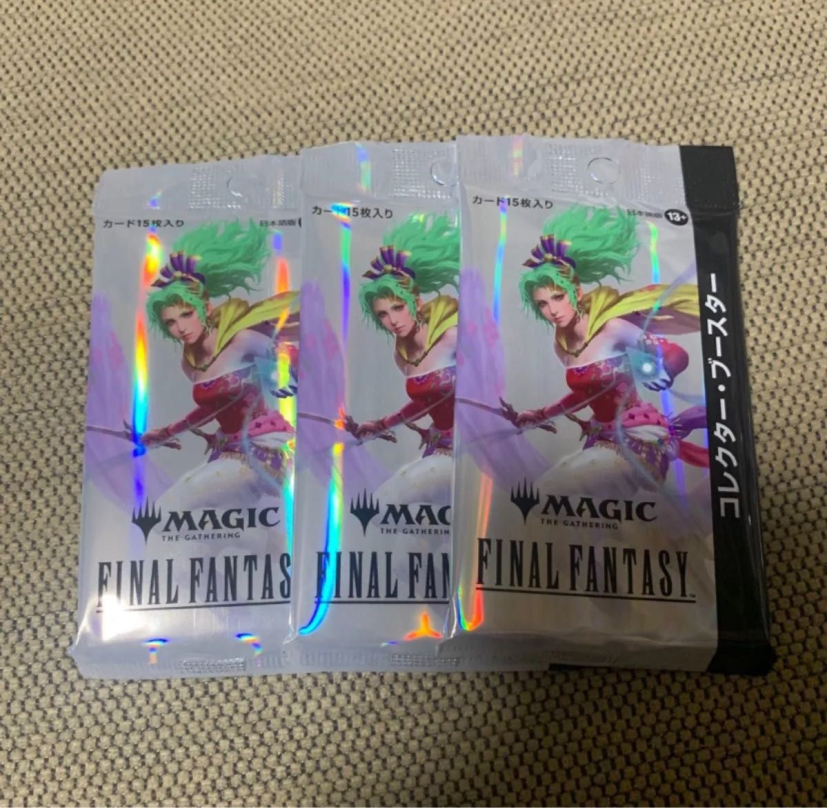 MTG FF コレクター ブースター 日本語版 3パック ファイナル MTG FF コレクター ブースター 日本語版 3パック ファイナル