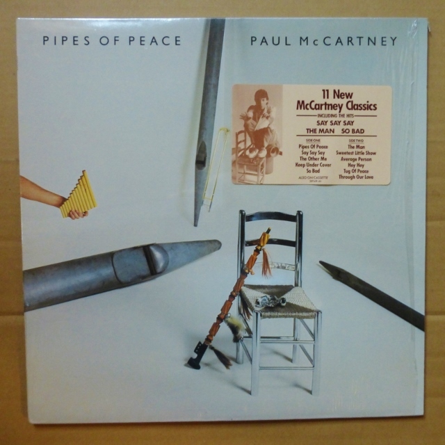 PAUL McCARTNEY「PIPES OF PEACE」米ORIG [初回QC規格] ステッカー有シュリンク美品_画像1