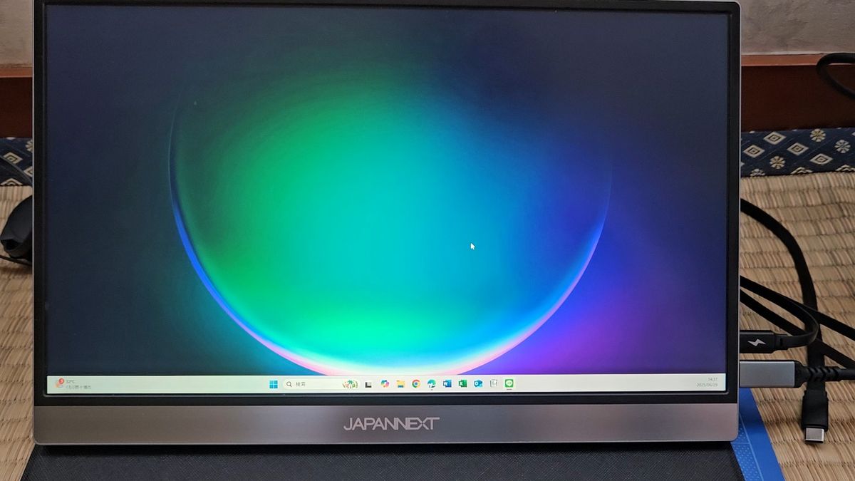 JAPANNEXT 13.3インチ モバイルディスプレイ(タッチパネル対応)JNーMD