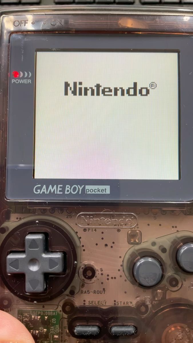 ゲームボーイ ポケット Nintendo GB P IPS液晶交換 ハウジング交換 TPUカバー付