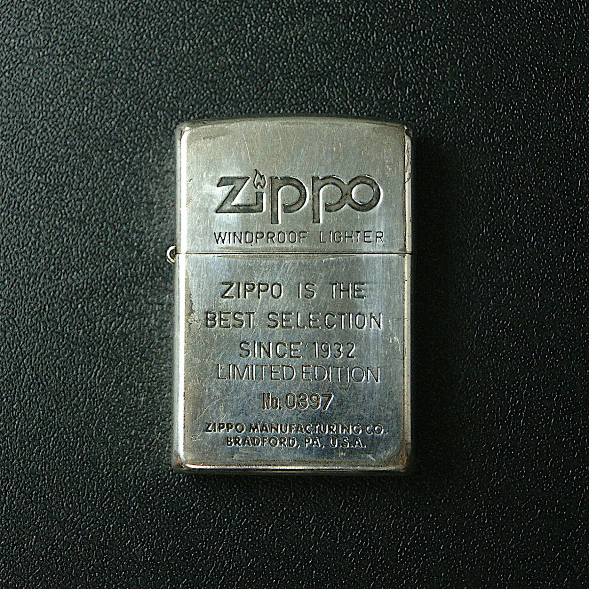 ナリタブライアン zippo 未使用 Yahoo!オークション - P0252【Zippo LIMITED EDITION No.0397