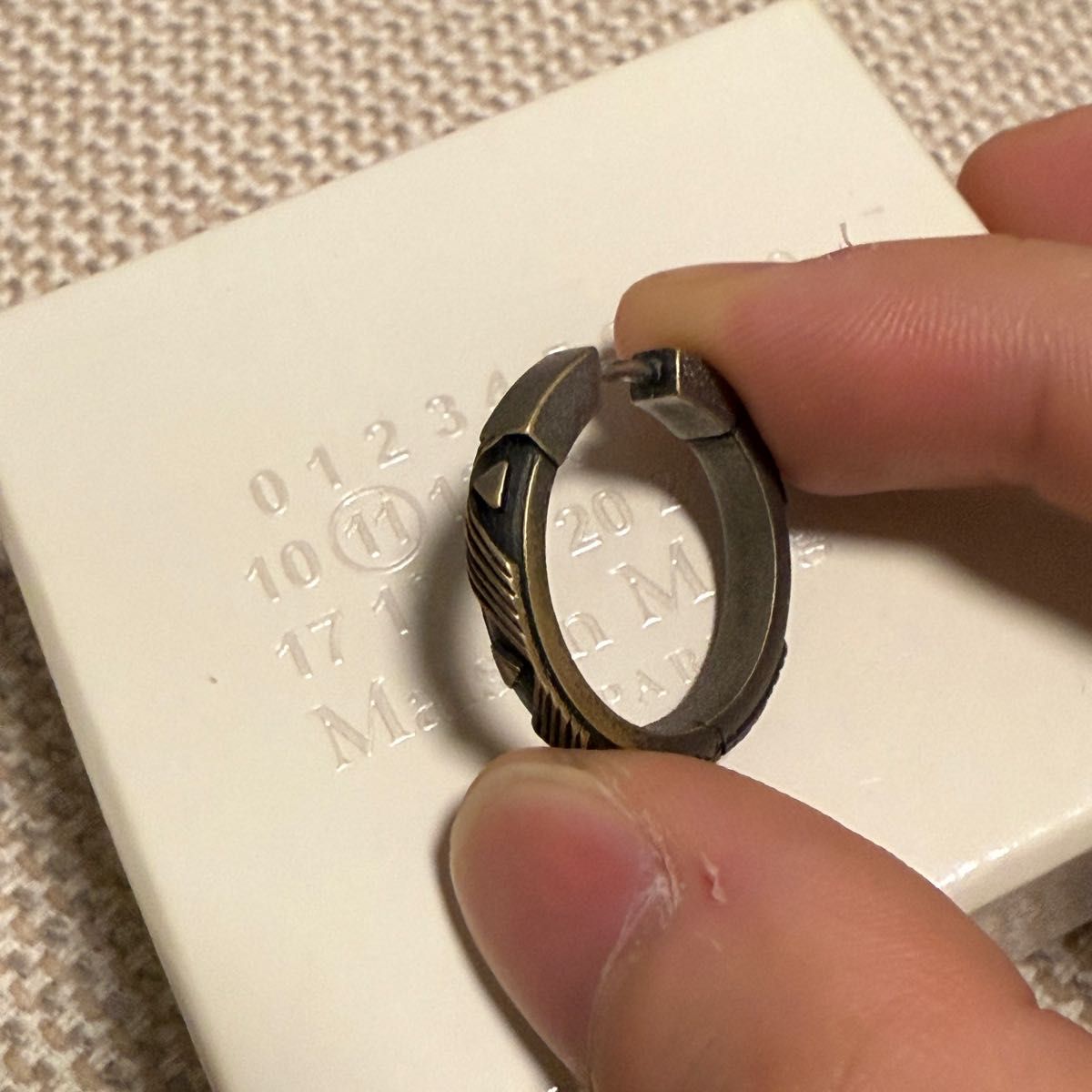 Maison Margiela 六角形ピアス 2個セット Maison Margiela ピアス 2つセット|Yahoo!フリマ(旧PayPay