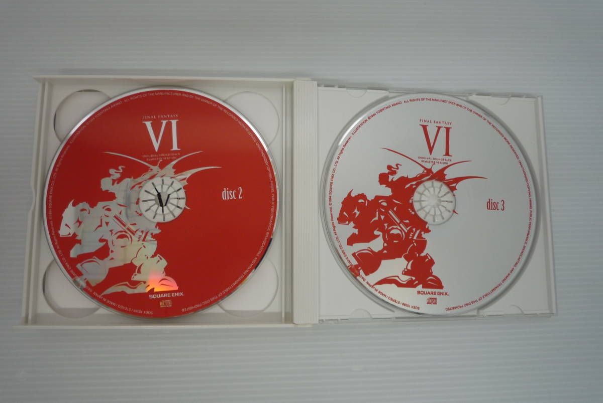 [ breaking the seal goods ]FINAL FANTASY VI Original Sound Track Remaster Version[ general record ][ case crack, scrub have ]