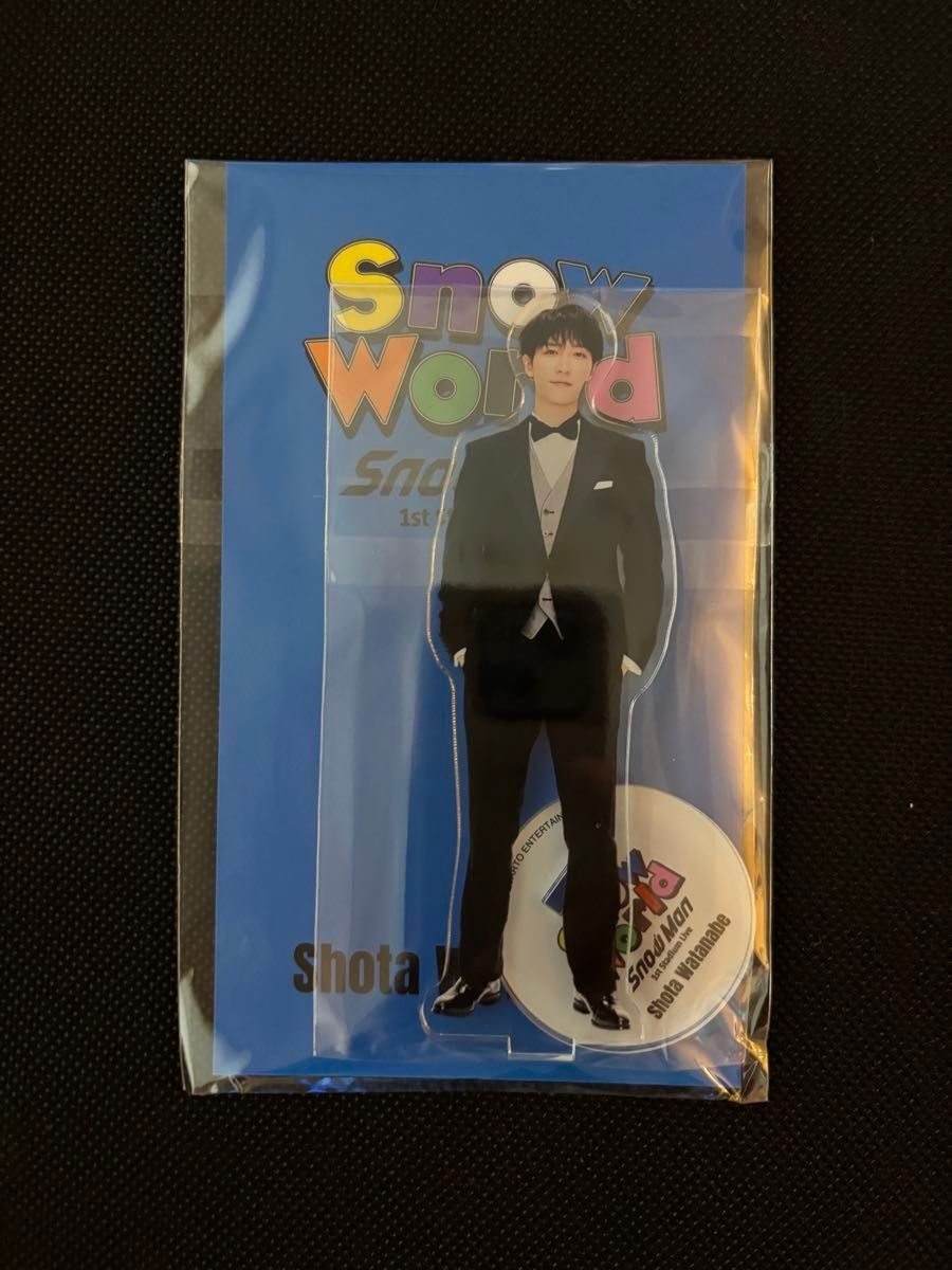 新品 SnowMan スノーマン Snow World アクスタ 9人 全員 新品】SnowMan スノーマン Snow World ライブグッズ アクスタ 9