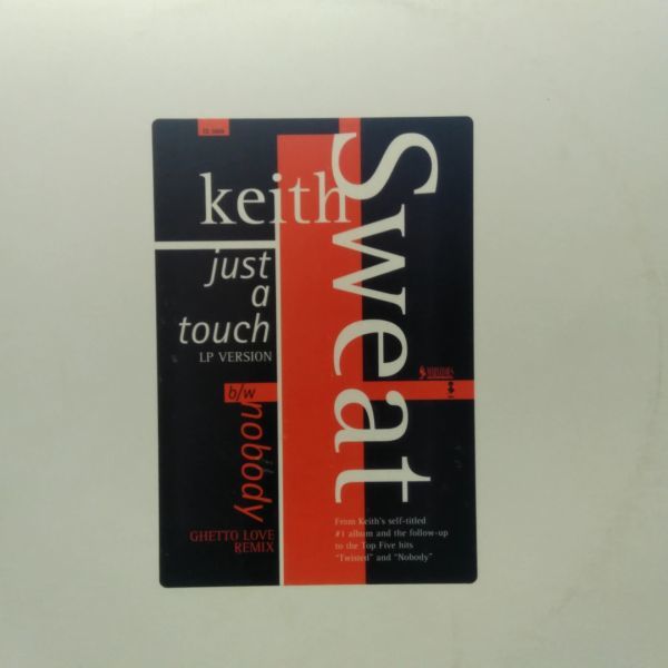 12inchレコード　 KEITH SWEAT / JUST A TOUCH_画像1