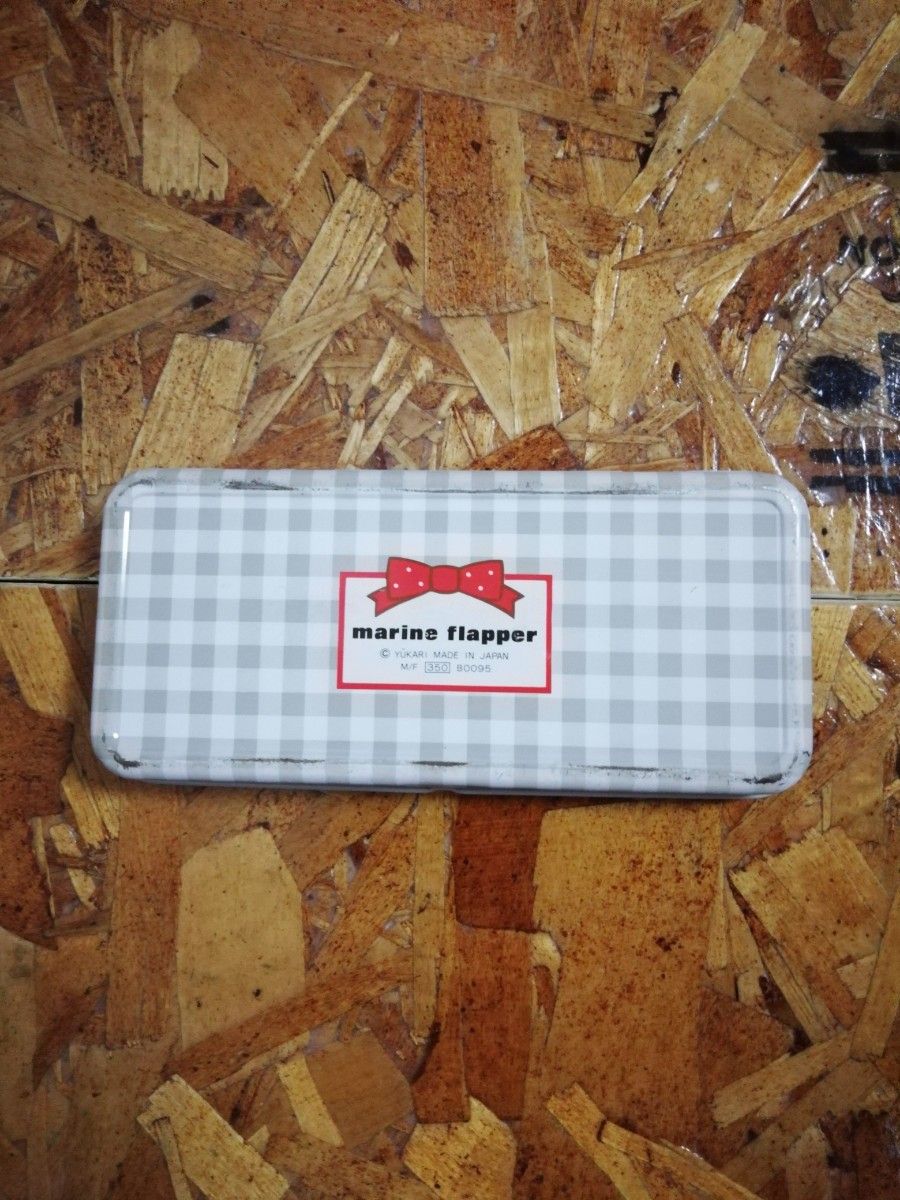 m*i様 marine flapper 缶ペンケース 昭和レトロ marine flapper マリンフラッパー 缶ペンケース レア