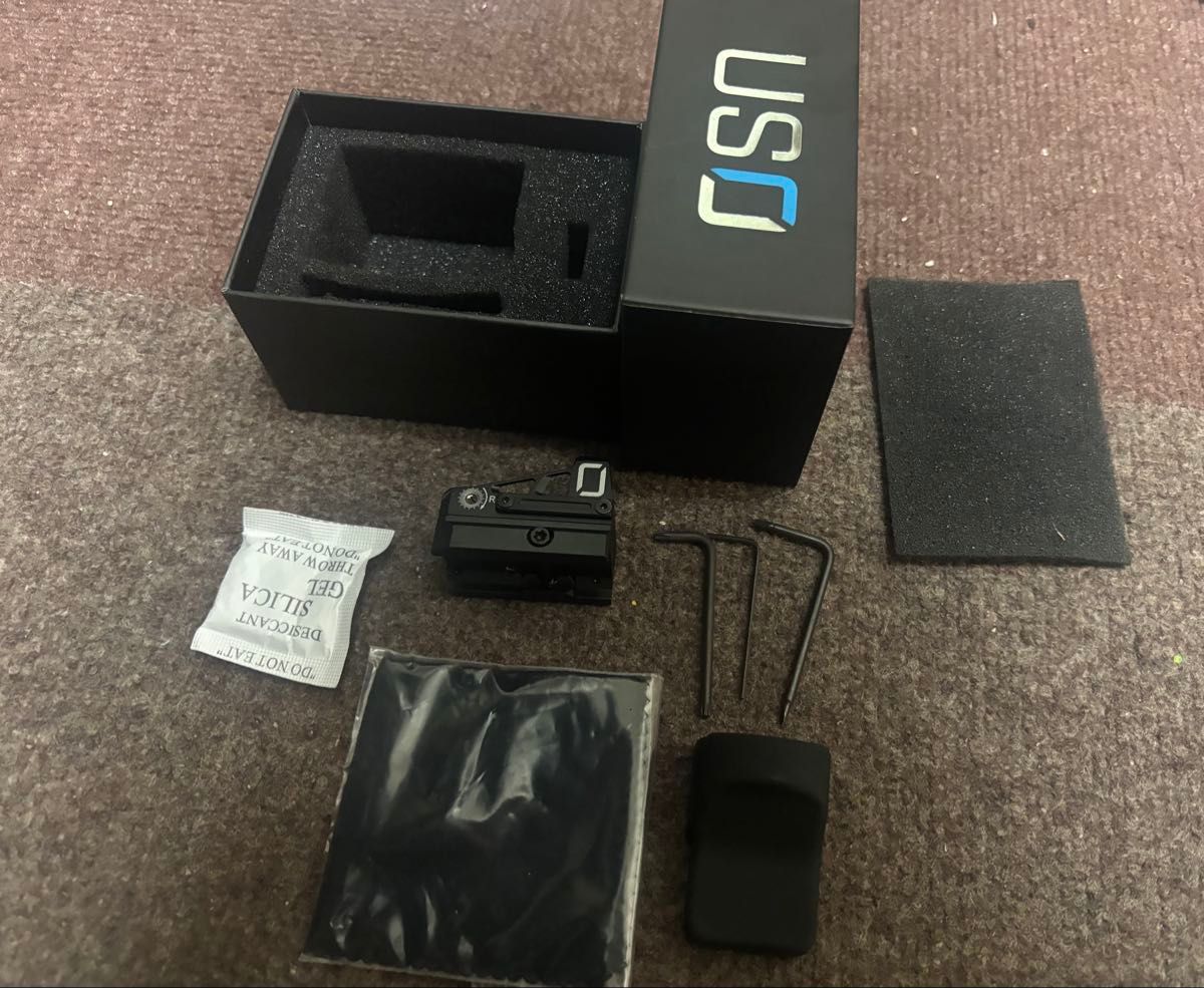 実物 USO Optics DRS2.0E 光感知センサー ドットサイト 実物 USO Optics DRS2 0E 光感知センサー ドットサイト スコープ
