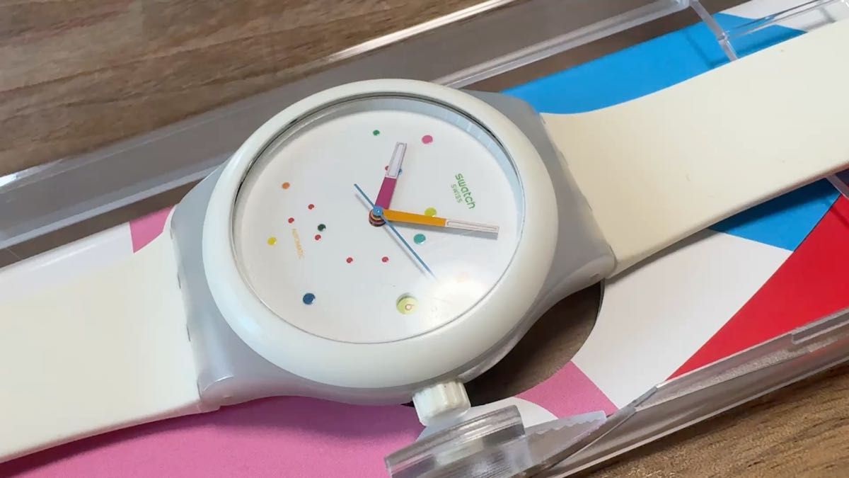 Swatch システム51 スウォッチ Swatch System51 ホワイト 腕時計 自動巻