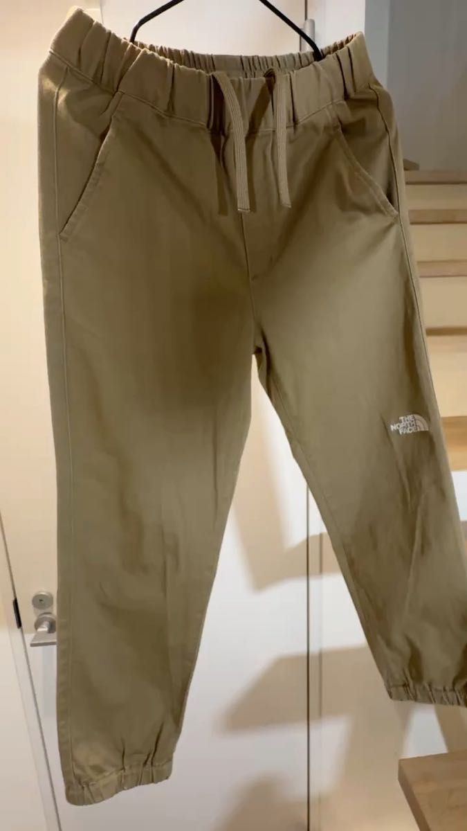THE NORTH FACE ノースフェイス コットンイージークライミングパンツ カーキ系 120サイズ アウトドアパンツ キッズ