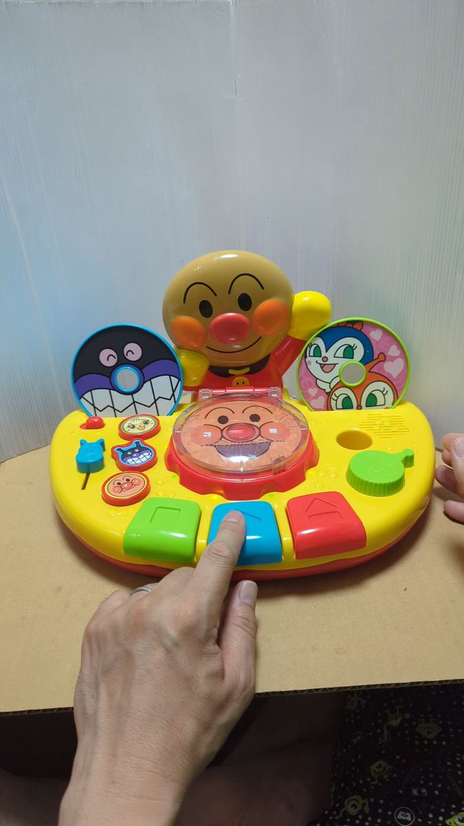 アンパンマン ミュージックプレイヤー マイク欠品 動作OK