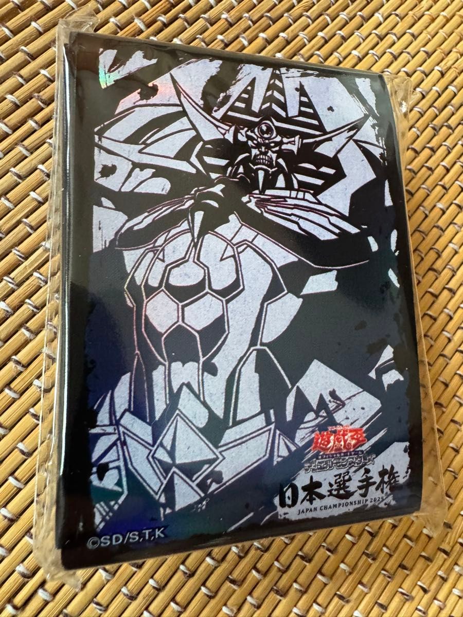 遊戯王 新品、未開封‼️ 日本選手権 スリーブ オベリスクの巨神兵 100枚 遊戯王 オベリスクの巨神兵 日本選手権 スリーブ未開封100枚