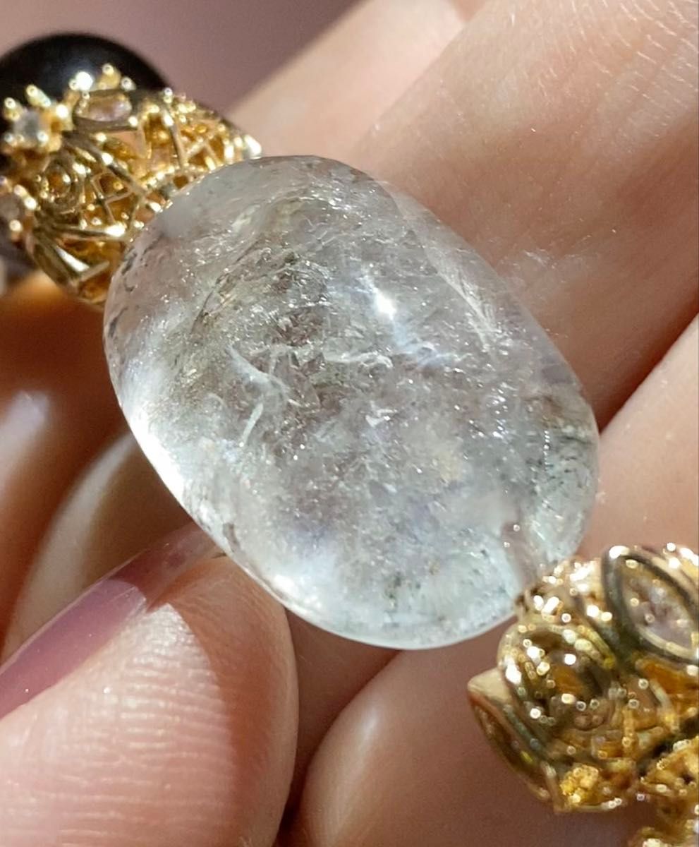 水入り水晶 スモーキークォーツ 浄化 魔除け 厄除け 邪気払い 幸運 天然石 パワーストーン